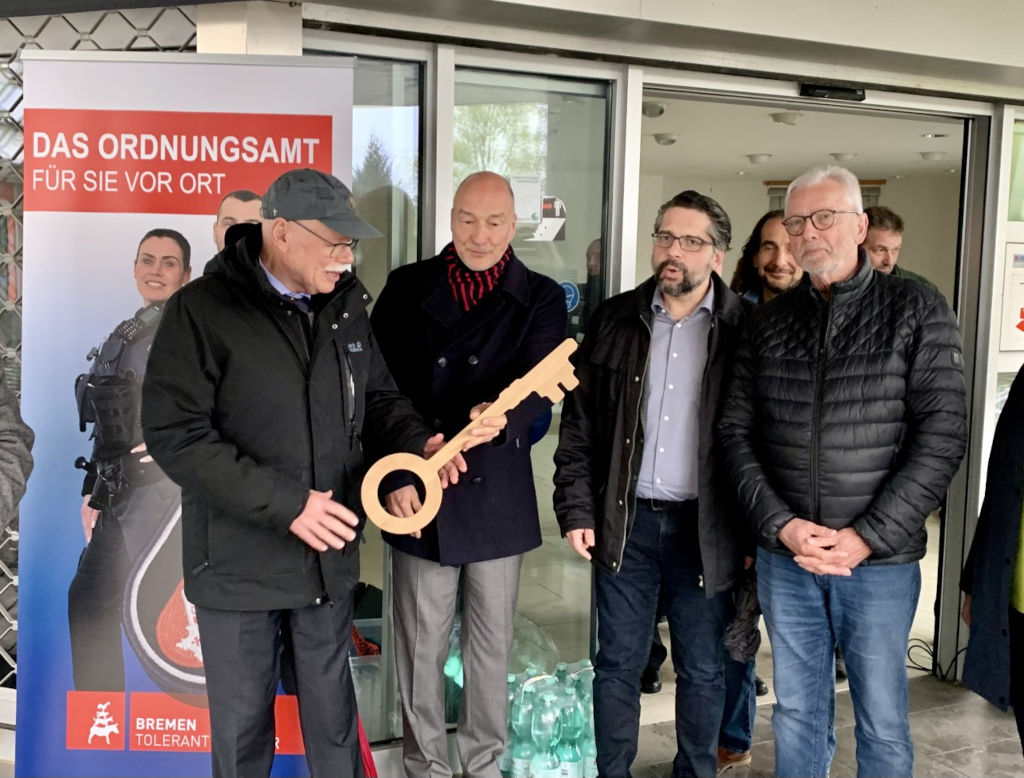 Ordnungsamt-Schlüsselübergabe